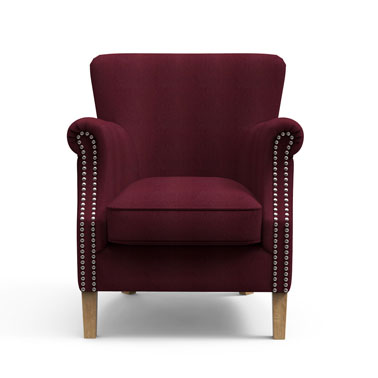Boysenberry High back chair