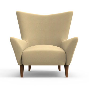 Swain Club Chair-Beige