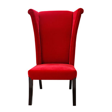 HATTER CHAIR - CRIMSON RED