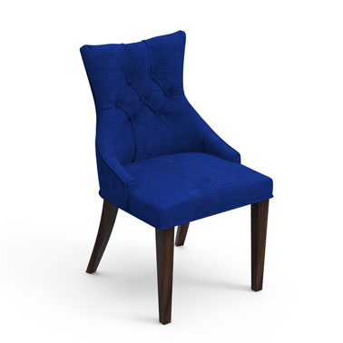 CROWN TUFTED BACK - BERRY BLUE