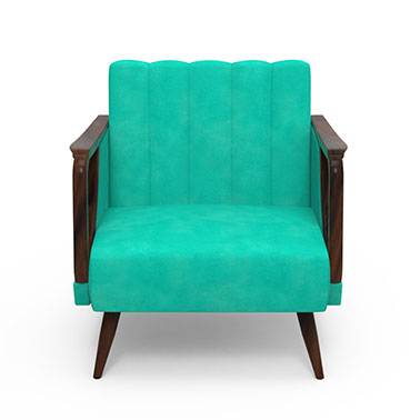 Ilex Arm chair - Arctic Blue