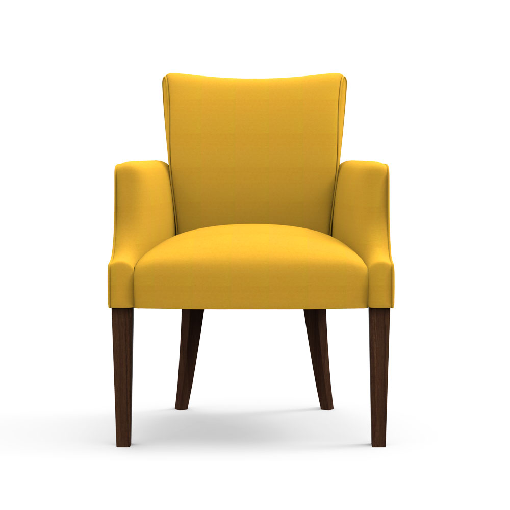 Floret Dinning Chair-Tuscan sun yellow