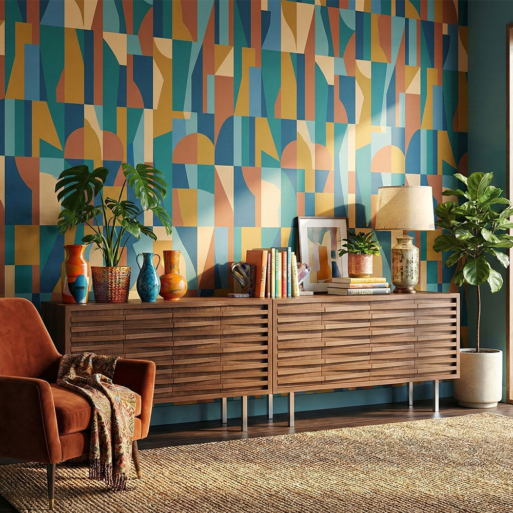 LAYERED CURVE CABINET