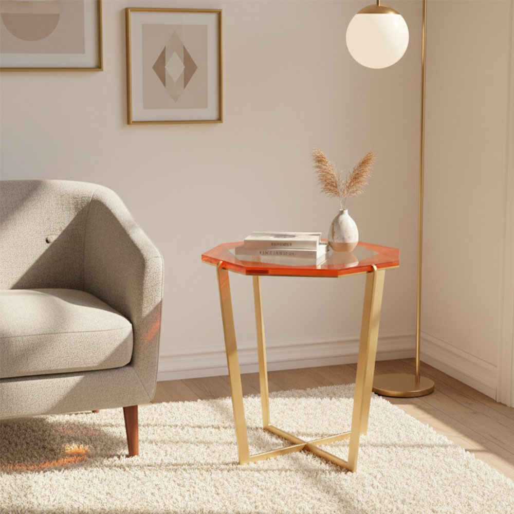 ZIRCON END TABLE