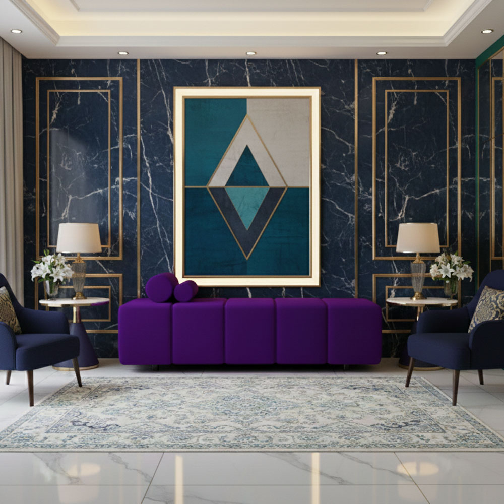 Catterpillar Settee - Violet