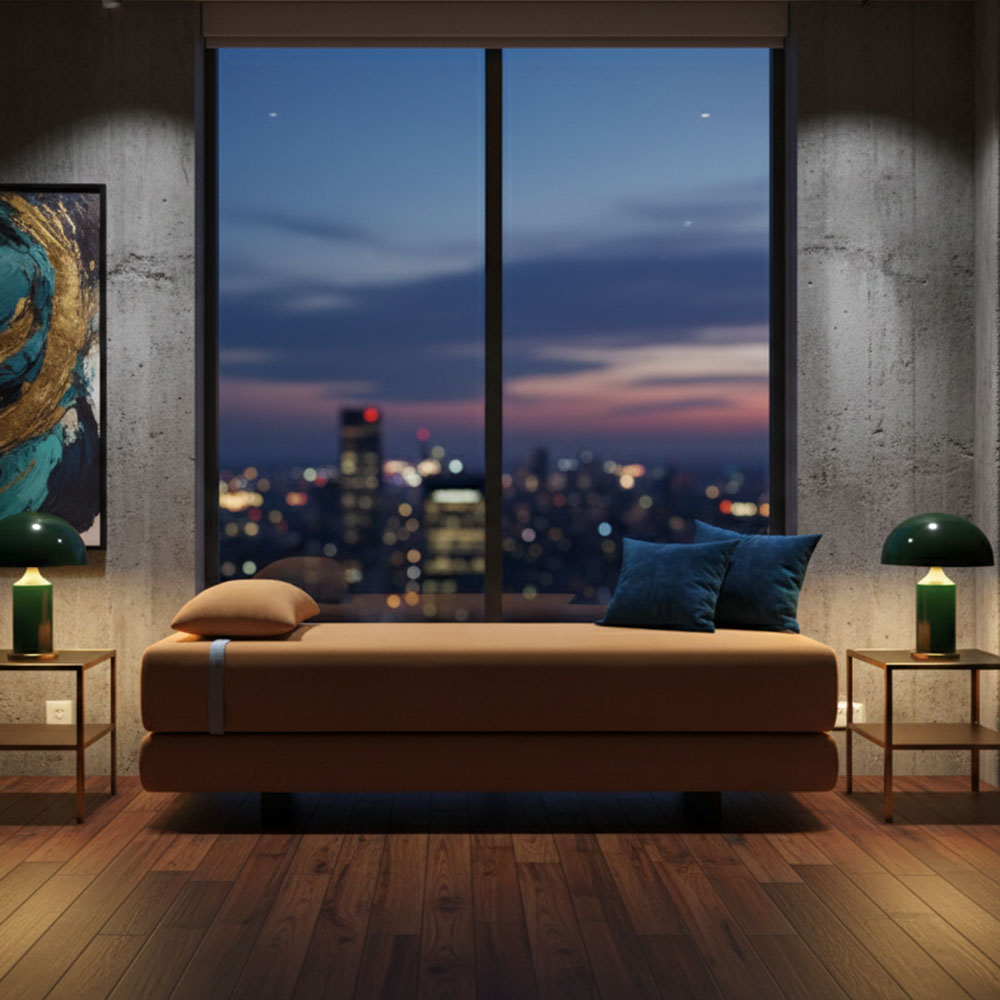 Duet Settee - Sand brown