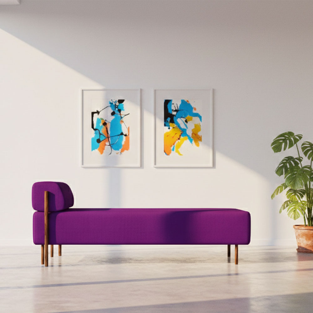 Rest lounger - Violet