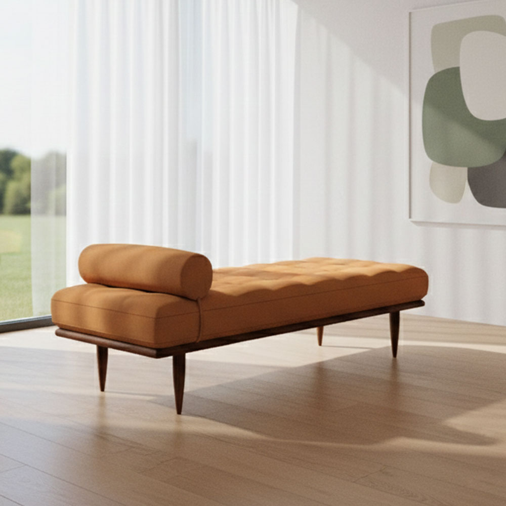 Noslen Quilted daybed - Brown