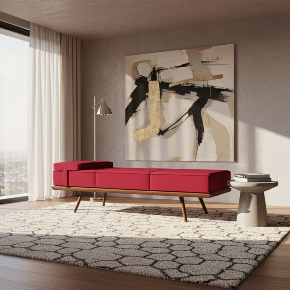 Spichord daybed - Red