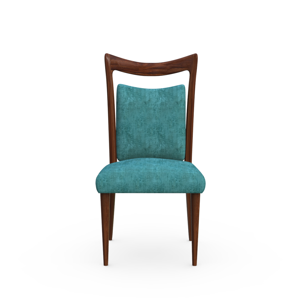 CROWN BACK DINING CHAIR